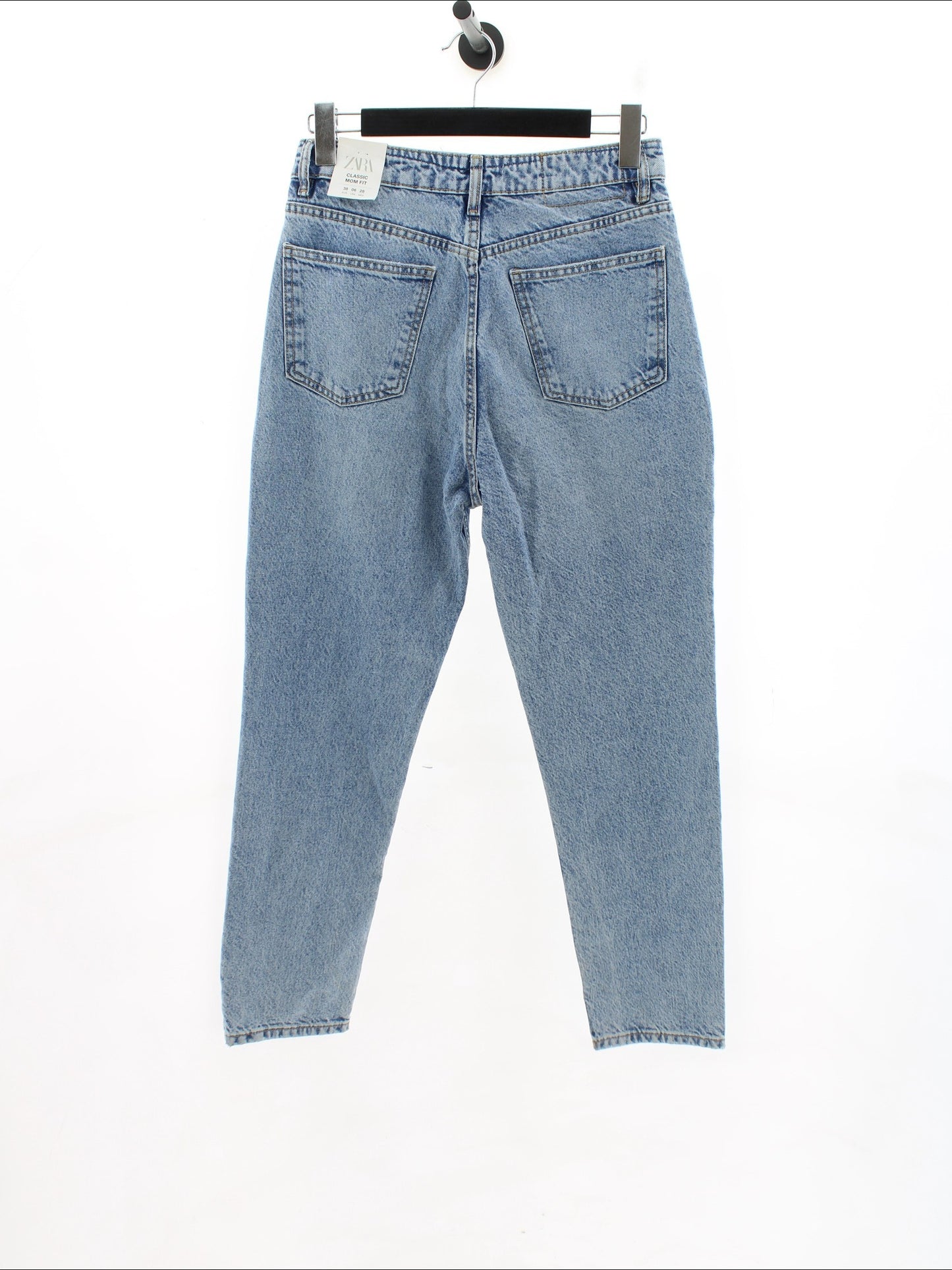 Spodnie jeans ogrodniczki Zara Rozmiar: 38