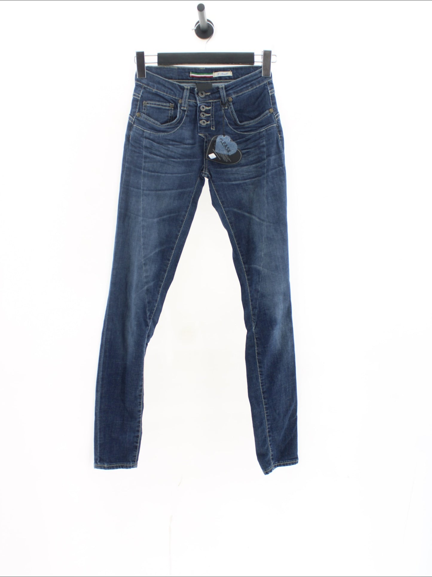 Spodnie jeans PLEASE Rozmiar: XS