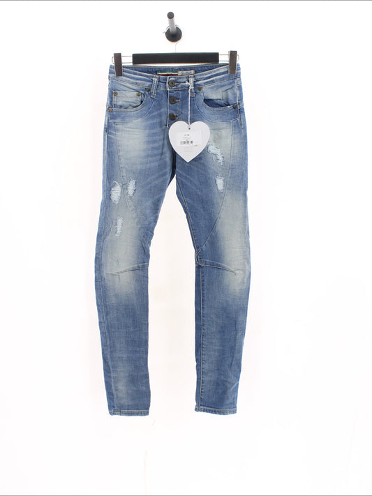 Spodnie jeans PLEASE Rozmiar: XS