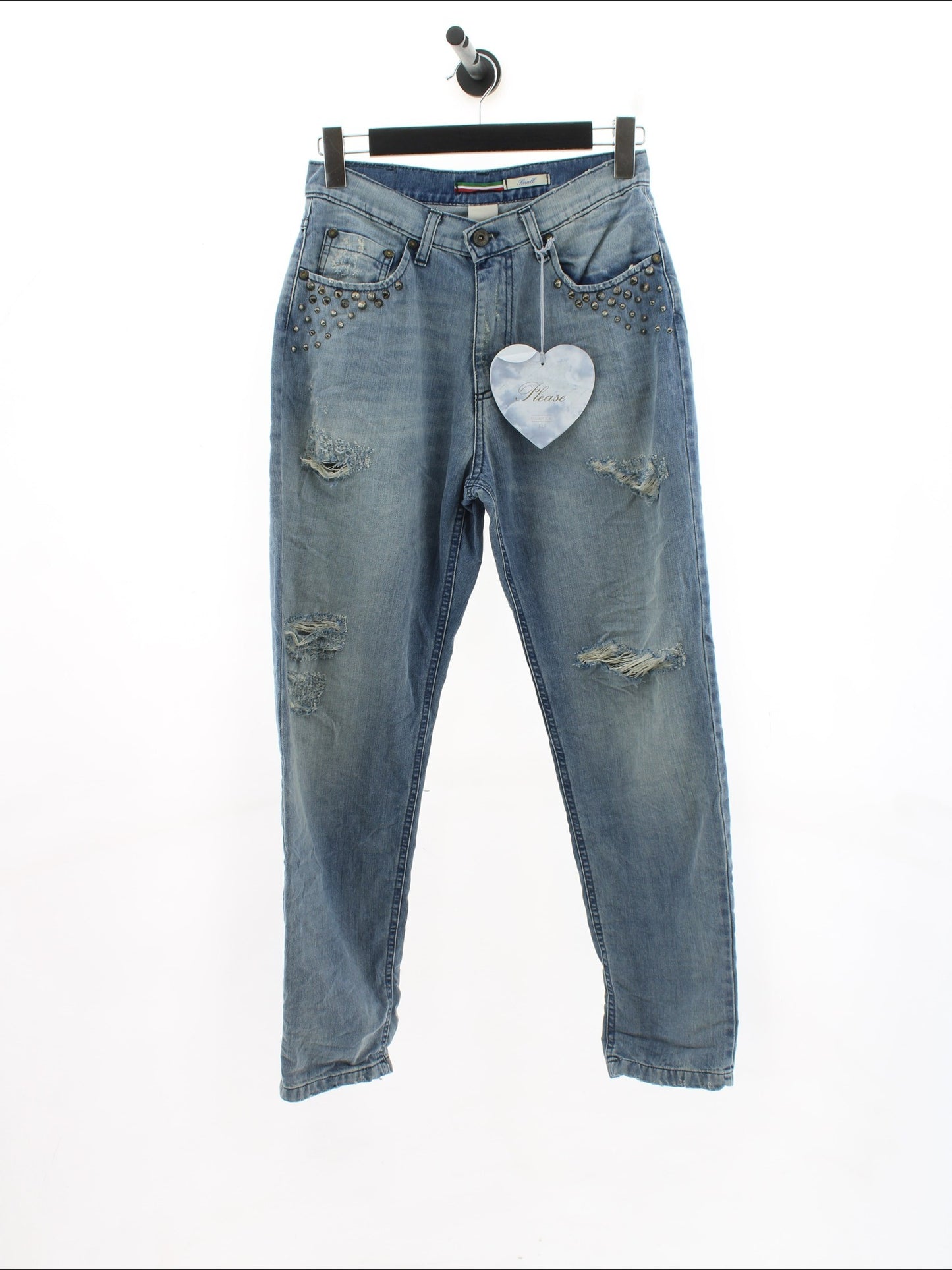 Spodnie jeans PLEASE Rozmiar: S