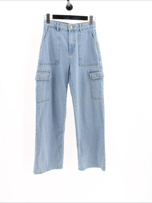 Spodnie jeans Zara Rozmiar: 34