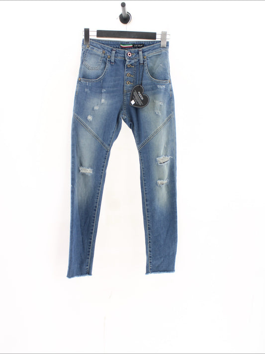 Spodnie jeans PLEASE Rozmiar: XXS