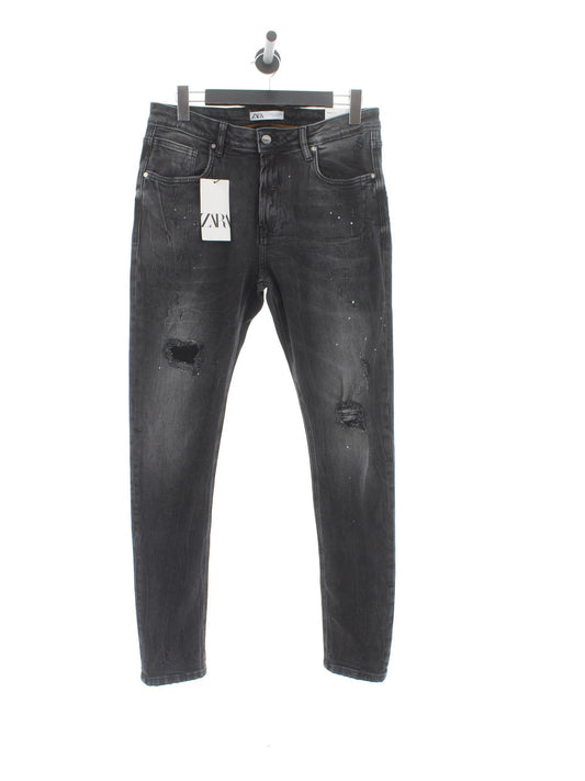 Spodnie jeans Zara Rozmiar: 44
