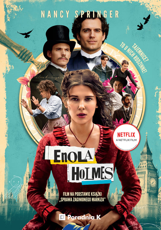 Enola Holmes. Sprawa zaginionego markiza. Wyd. filmowe - Nancy Springer