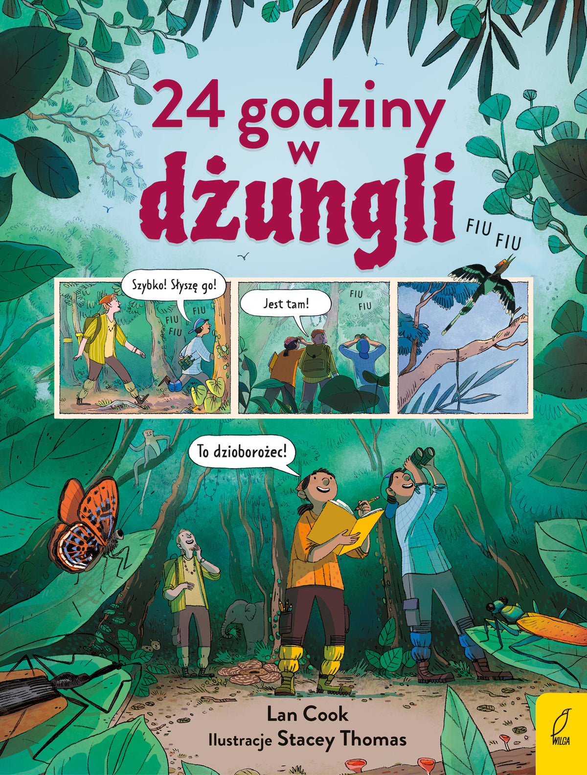 24 godziny w dżungli - Lan Cook