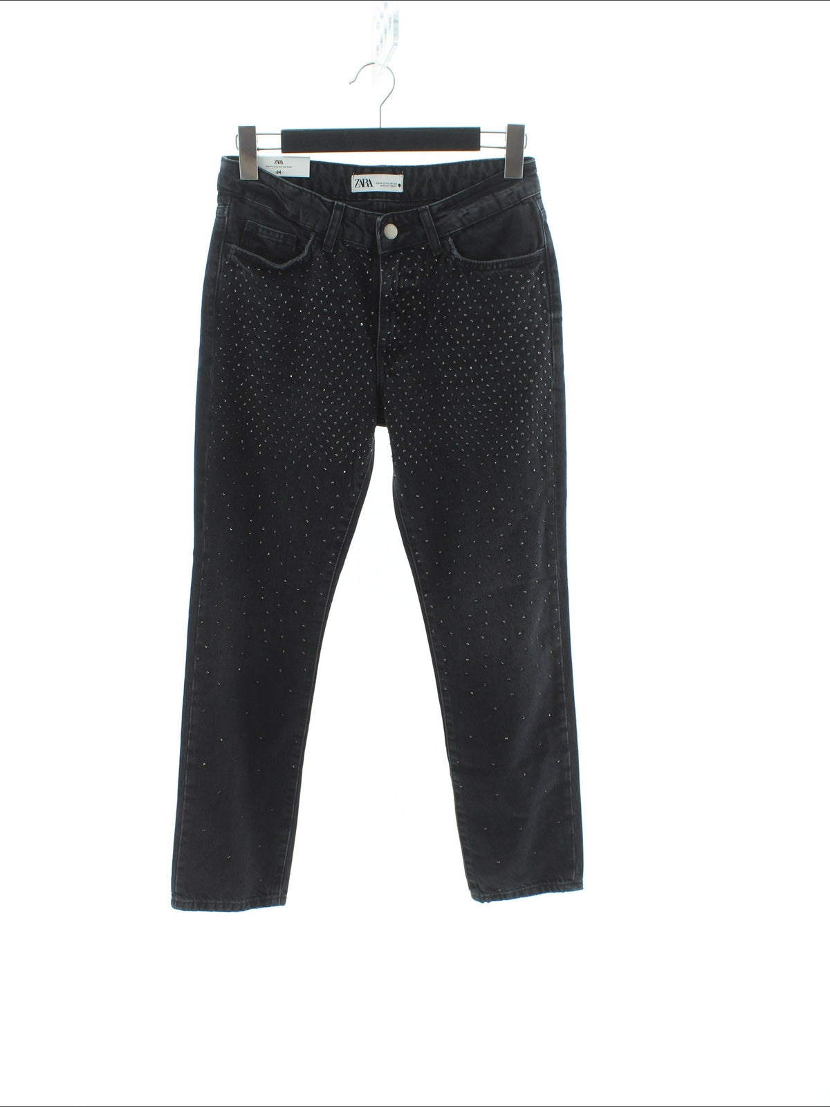 Spodnie jeans Zara Rozmiar: 34