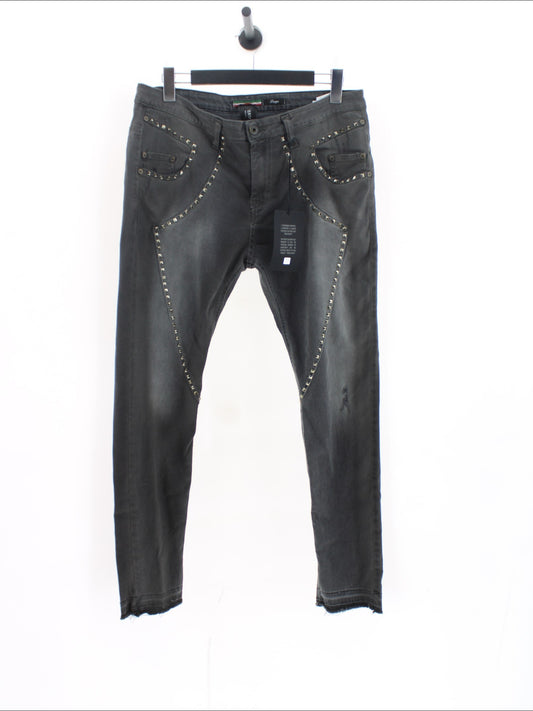 Spodnie jeans PLEASE Rozmiar: L