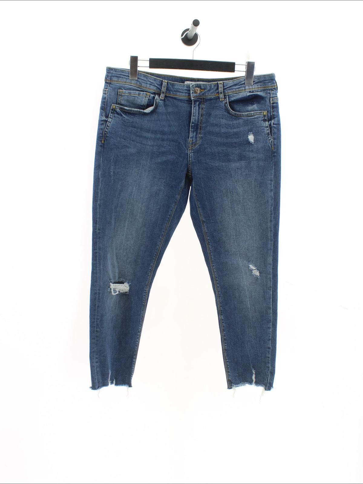 Spodnie jeans Zara Rozmiar: 44