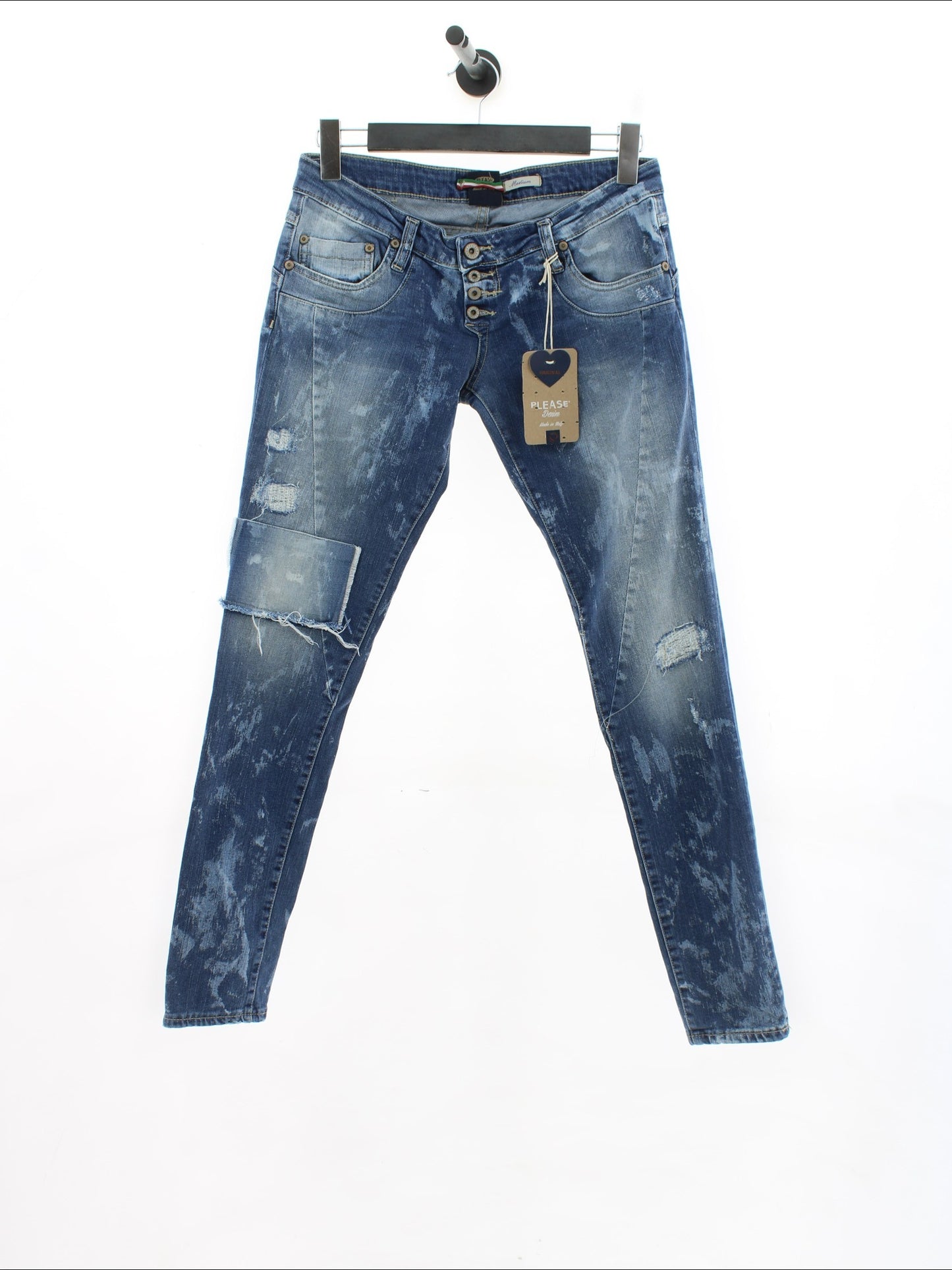 Spodnie jeans PLEASE Rozmiar: M