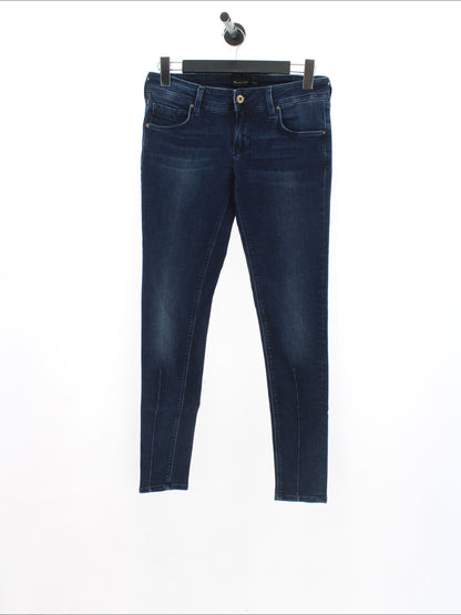 Spodnie jeans ogrodniczki Massimo Dutti Rozmiar: 38