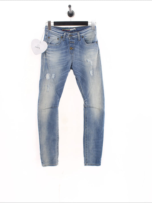 Spodnie jeans PLEASE Rozmiar: XS