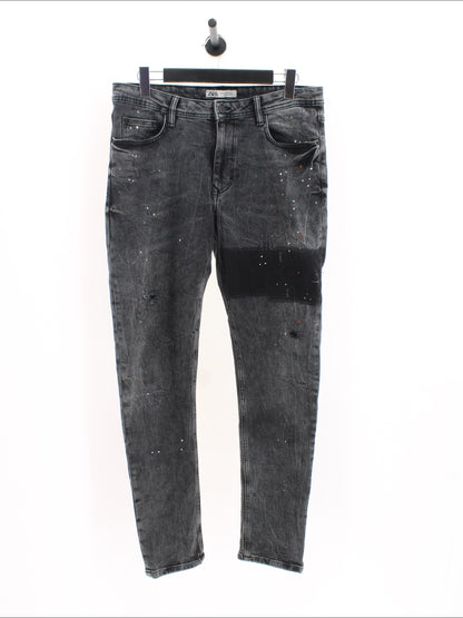 Spodnie jeans Zara Rozmiar: 44