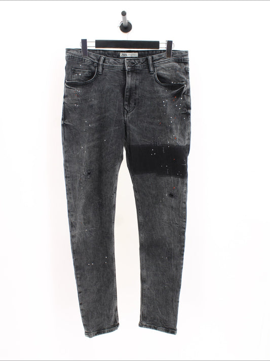 Spodnie jeans Zara Rozmiar: 44