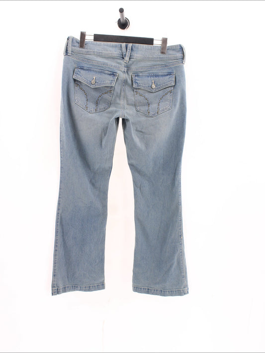 Spodnie jeans Hollister Rozmiar: 42