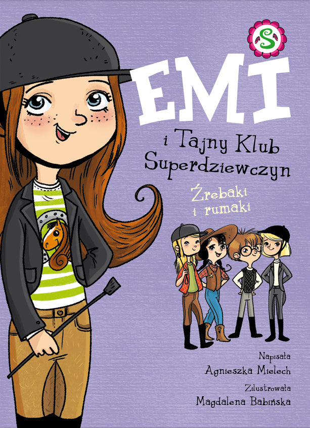 Emi i Tajny Klub Superdziewczyn. Źrebaki i rumaki. Tom 5 - Agnieszka Mielech