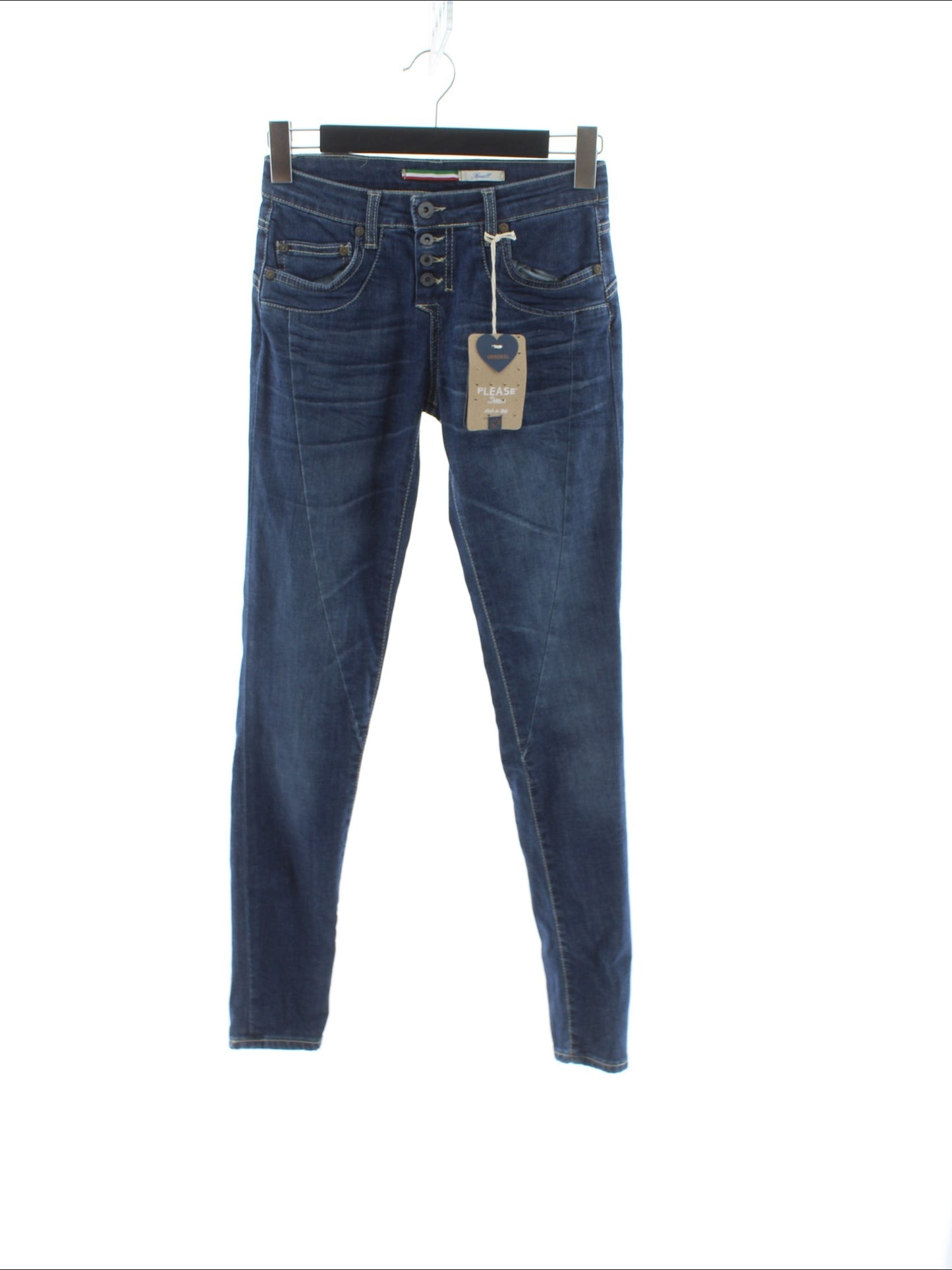 Spodnie jeans PLEASE Rozmiar: S