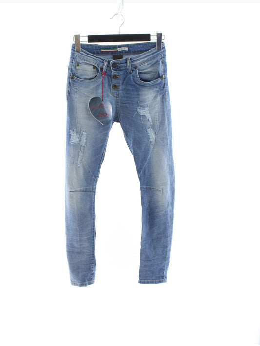 Spodnie jeans PLEASE Rozmiar: XS
