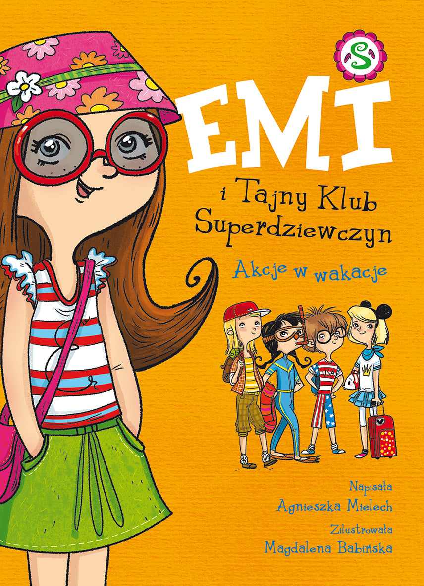 Emi i Tajny Klub Superdziewczyn. Akcje w wakacje. Tom 4 - Agnieszka Mielech