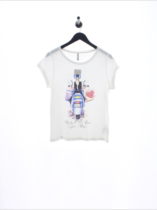 T-shirt LAURA TORELLI Rozmiar: M