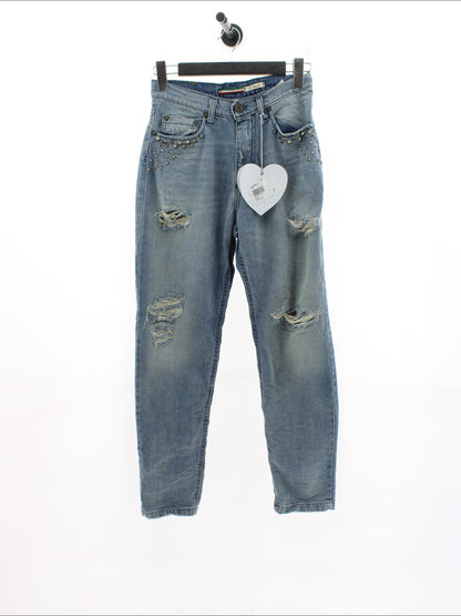 Spodnie jeans PLEASE Rozmiar: XS