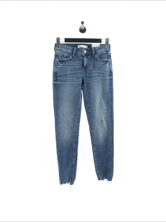 Spodnie jeans Zara Rozmiar: 34