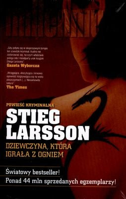 Dziewczyna, kto ra igra¿a z ogniem - Stieg Larsson
