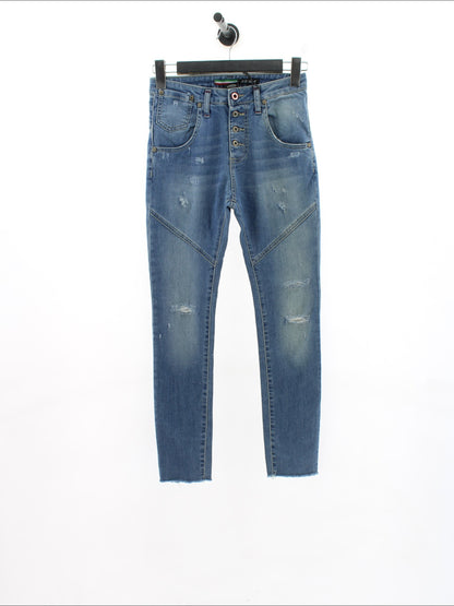 Spodnie jeans PLEASE Rozmiar: XXS