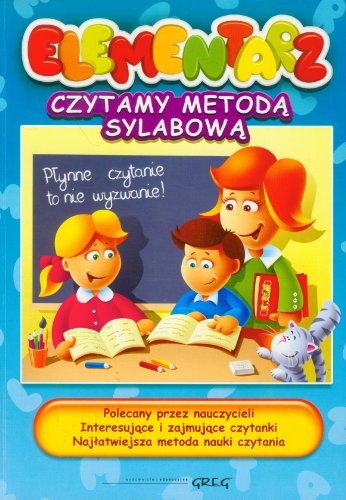 Elementarz Czytamy metoda sylabowa - Alicja Karczmarska-Strzebonska